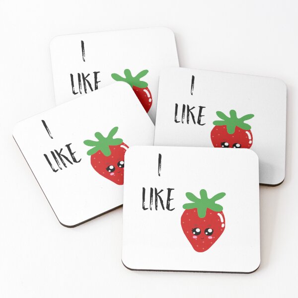 Item preview, I Like Strawberry designed and sold by Hello-Cuties.