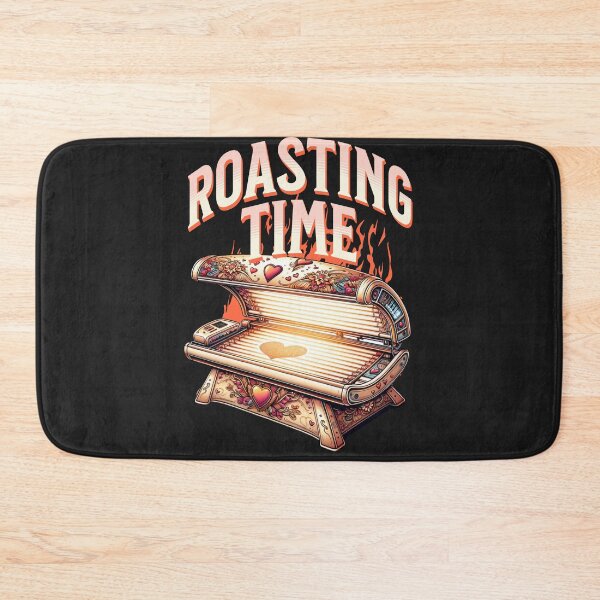 Item preview, Roasting Time Tan Sun Funny Beach BBQ Apron designed and sold by woormle.