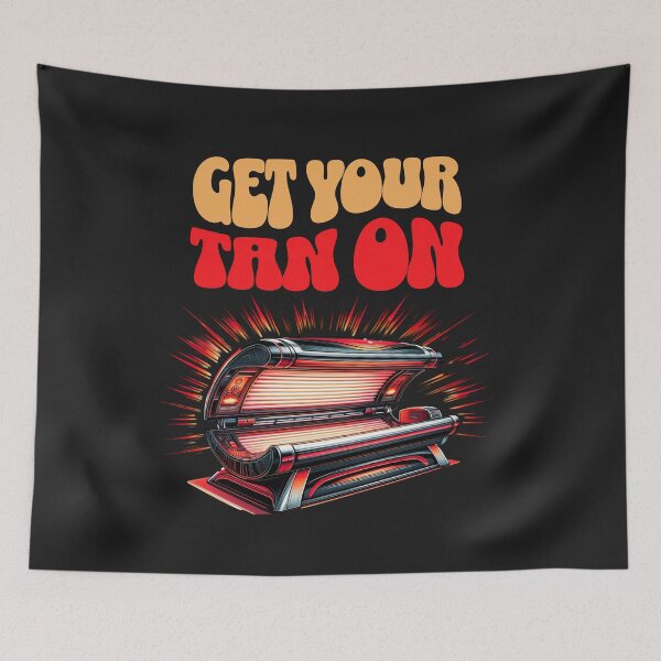 Item preview, Get Your Tan On Sun Beach Vacation Summer Retro Vintage designed and sold by woormle.
