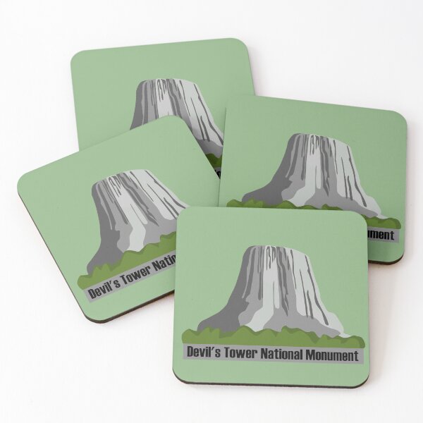 Item preview, Devils Tower National Monument designed and sold by Lil-Bit-Batty.
