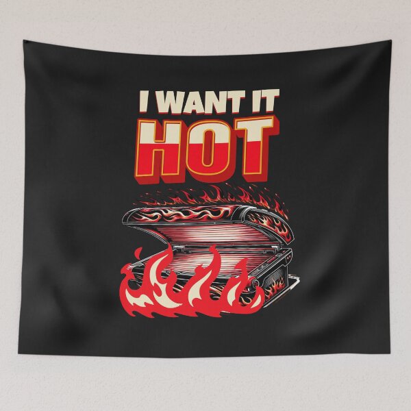 Item preview, I Want It Hot Sun Tan Funny Summer Beach Vacation Design  designed and sold by woormle.