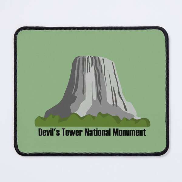 Item preview, Devils Tower National Monument designed and sold by Lil-Bit-Batty.