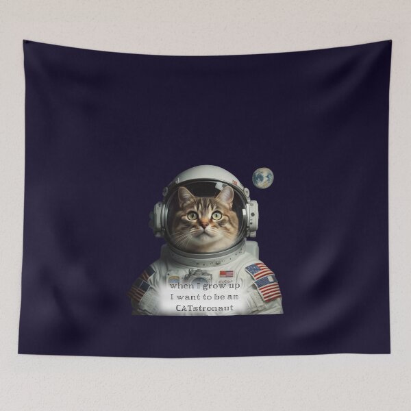 Item preview, when I grow up I want to be an CATstronaut designed and sold by GodGoddess.