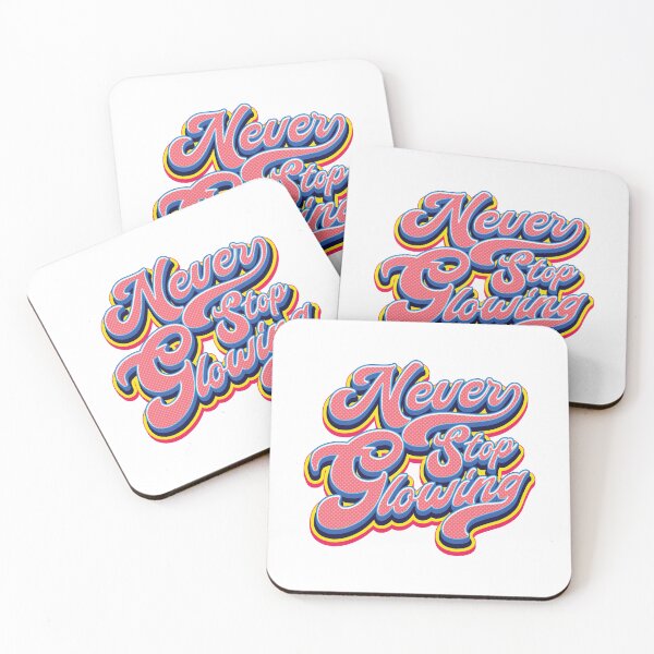 Item preview, Never Stop Glowing - 70s Style  designed and sold by Whimsical  Thinker.
