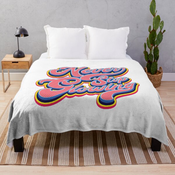 Item preview, Never Stop Glowing - 70s Style designed and sold by Whimsical Thinker.