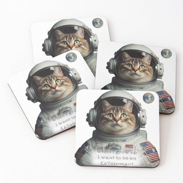 Item preview, when I grow up I want to be an CATstronaut designed and sold by GodGoddess.