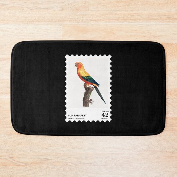 Item preview, Sun parakeet or Sun conure stamp designed and sold by RabbitK.
