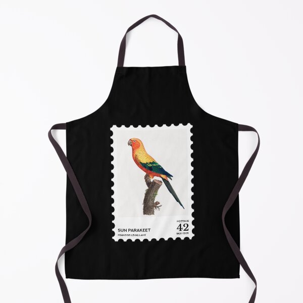 Item preview, Sun parakeet or Sun conure stamp designed and sold by RabbitK.