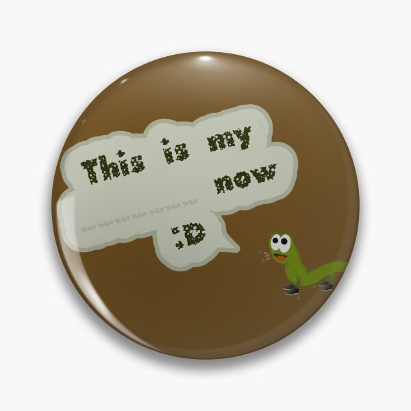 Item preview, Cute prank fill in the blank cartoon caterpillar label designed and sold by meldra.