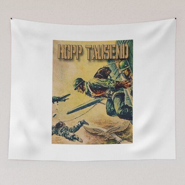 Item preview, German Paratrooper; Hopp Tausend; designed and sold by StickerApe.