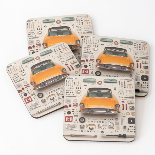 Item preview, 1955 Thunderbird Classic Car Knolling Craft designed and sold by StefNomadLife.