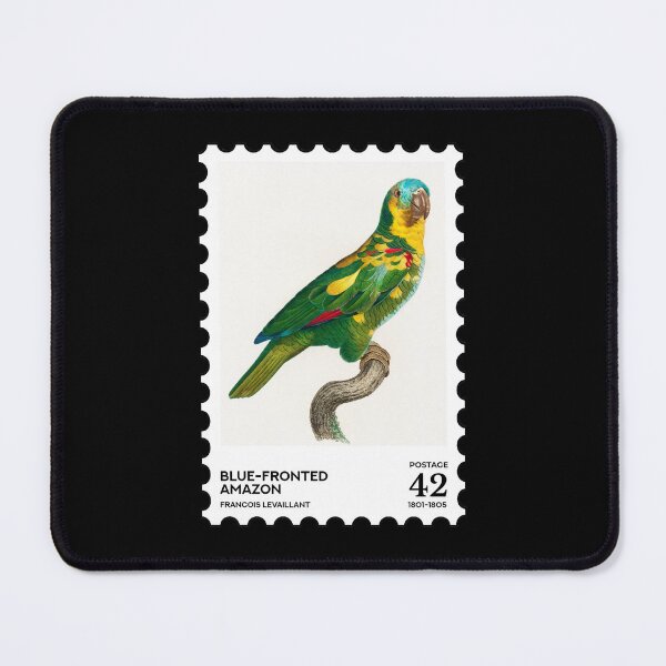 Item preview, Blue-fronted amazon stamp designed and sold by RabbitK.