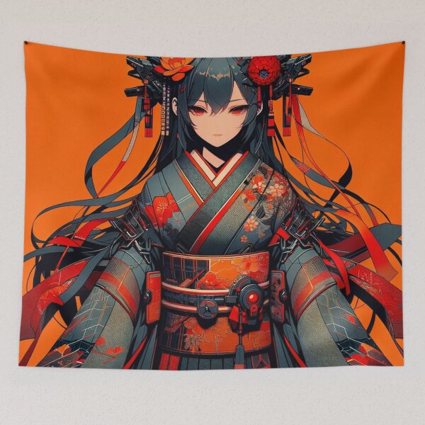 Item preview, Future Elegance | Anime Harmony of Tradition designed and sold by FairX.