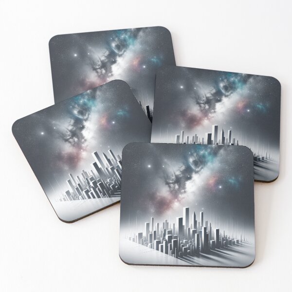 Item preview, Cosmic Serenity in the Modern Skyline designed and sold by SunkenCost.