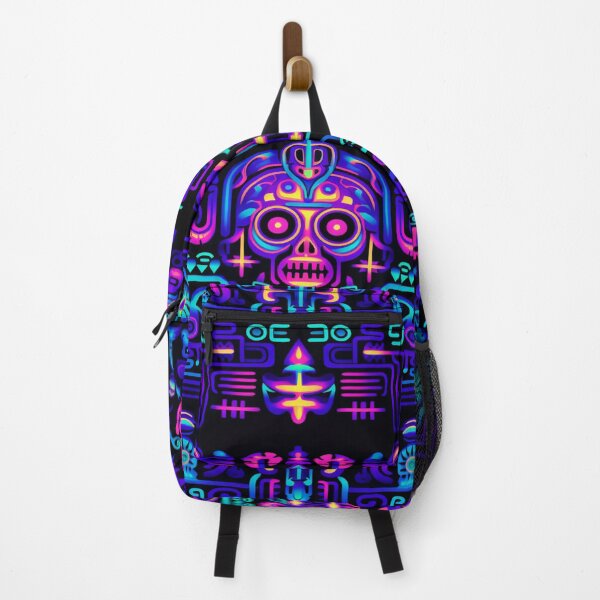 Item preview, Blacklight Huichol art onix Poster designed and sold by Atelier-Arcano.
