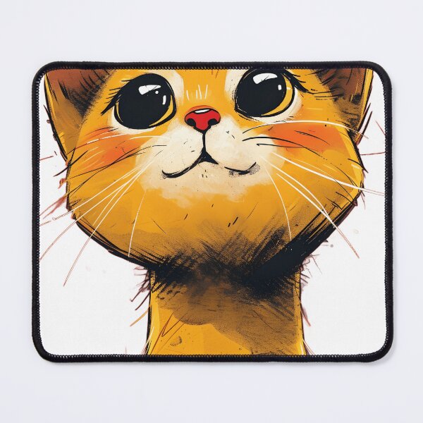 Item preview, Yellow Cat Smile designed and sold by RiawsShop.