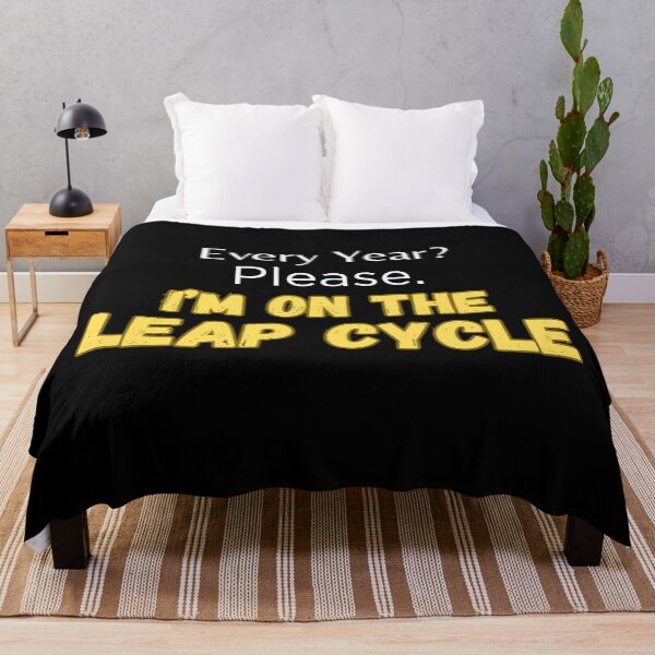 Item preview, I'm on the Leap Cycle Leap Year Birthday Grunge Retro designed and sold by Trendz by Ami.