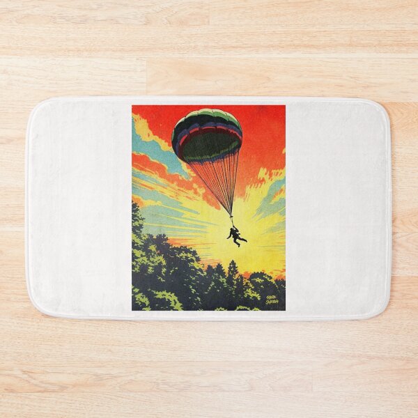 Item preview, Paratrooper flying in Sunset; Airborne; designed and sold by StickerApe.
