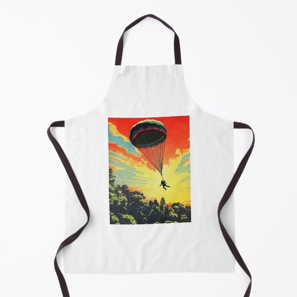 Item preview, Paratrooper flying in Sunset; Airborne; designed and sold by StickerApe.