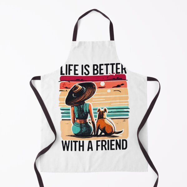 Item preview, Life is better with a friend designed and sold by Funky Fibers.