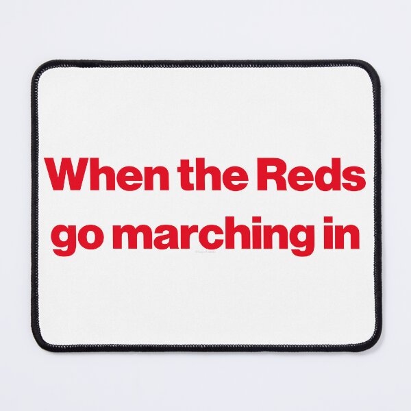 Item preview, When The Boro Reds Go Marching In designed and sold by Logo-A-GoGo.
