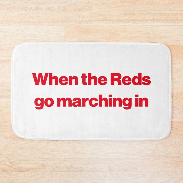 Item preview, When The Boro Reds Go Marching In designed and sold by Logo-A-GoGo.