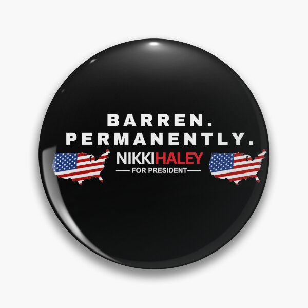 Item preview, Barred Permanently Nikki Haley  designed and sold by aestheticlassic.
