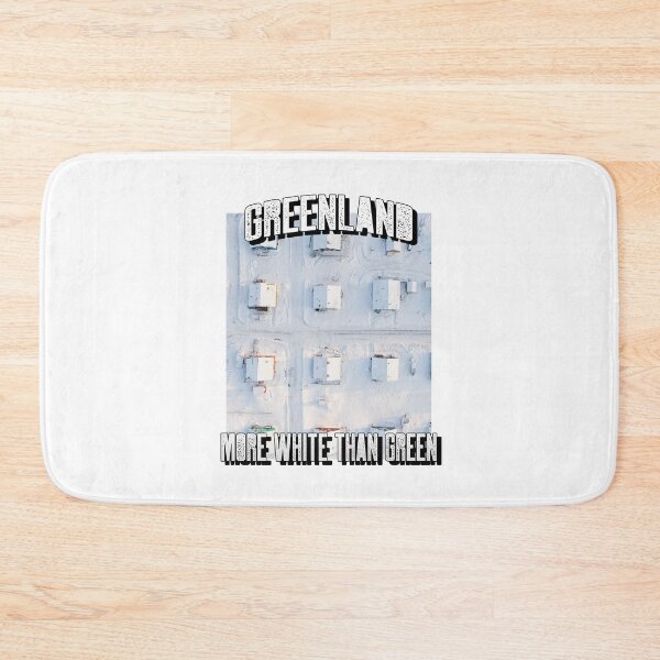 Item preview, Greenland More White Than Green Aerial View designed and sold by GraTEEtude.