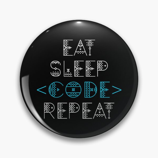 Item preview, Eat Sleep Code Repeat designed and sold by Turie.