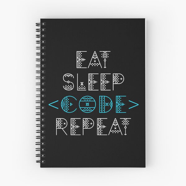 Item preview, Eat Sleep Code Repeat designed and sold by Turie.