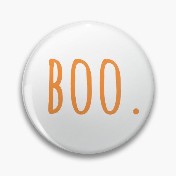Item preview, Boo - Sticker - Orange designed and sold by WhispersInspire.