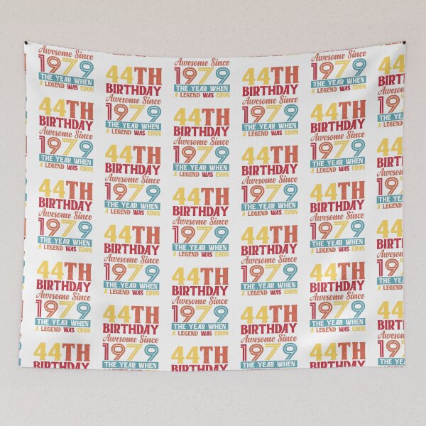 Item preview, Great Birthday Gift For 1979 44TH Year Old People Vintage  designed and sold by roboartpixel.