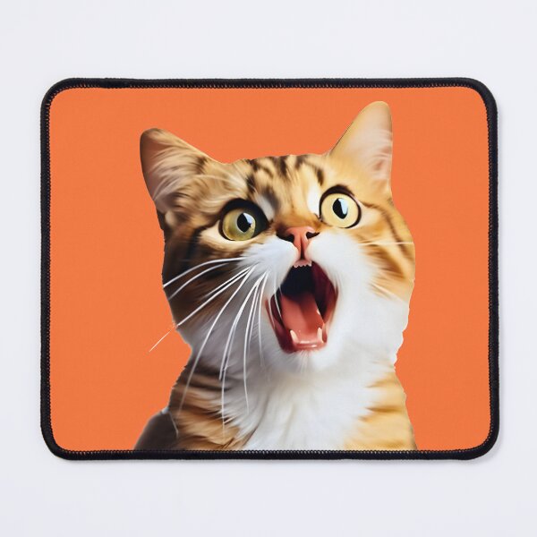 Item preview, Shocked cat designed and sold by Newrealis.