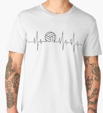 Volleyball Heartbeat Men's Premium T-Shirt