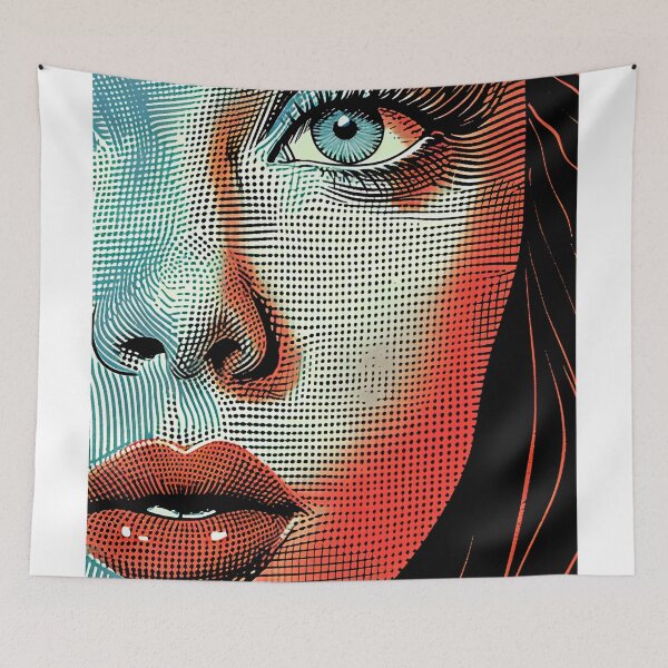 Item preview, Shadowed Radiance: A Dichotomy of Light and Dark in Pop Art designed and sold by oanaunciuleanu.