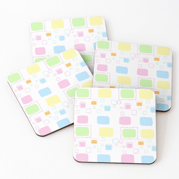 Item preview, Pastel pattern Squares  designed and sold by JJayCreative.