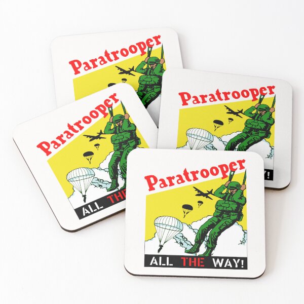 Item preview, Paratrooper; All The Way; designed and sold by StickerApe.