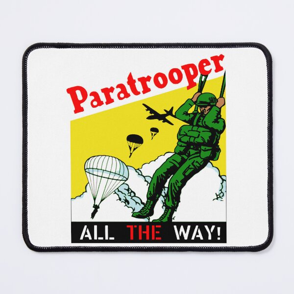 Item preview, Paratrooper; All The Way; designed and sold by StickerApe.