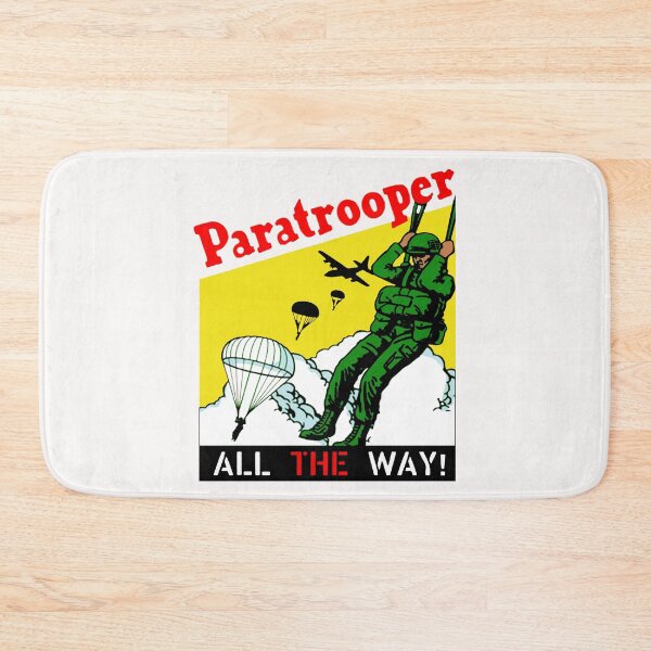 Item preview, Paratrooper; All The Way; designed and sold by StickerApe.