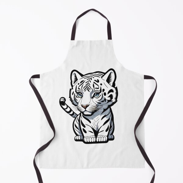 Item preview, Cute White Tiger designed and sold by Digital Art Works  Hub.