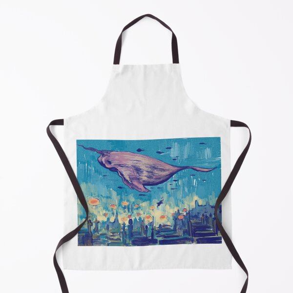 Item preview, heavenly whale collecting the souls of the departed designed and sold by Chamomii1.