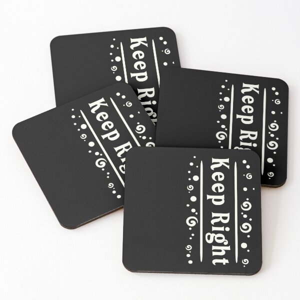 Item preview, Stay Right - Text designed and sold by vibeno1.