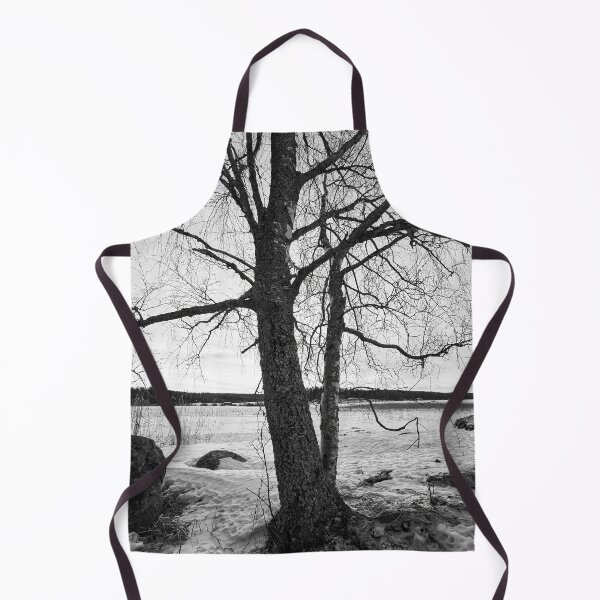 Item preview, Birches by the lake 4. Kulovesi  Winter 2024 bw designed and sold by Jouko Lehto Photography.