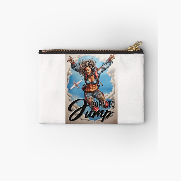 Item preview, Born to Jump; Parachuting; designed and sold by StickerApe.