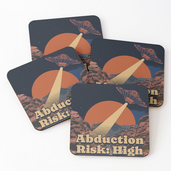 Item preview, High UFO Abduction Risk designed and sold by CyberWindow.