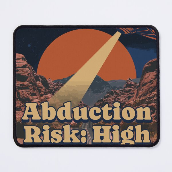 Item preview, High UFO Abduction Risk designed and sold by CyberWindow.