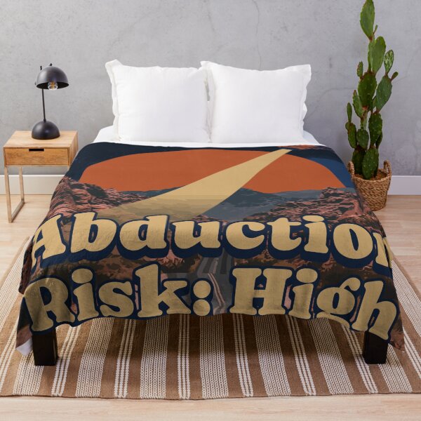 Item preview, High UFO Abduction Risk designed and sold by CyberYogi.
