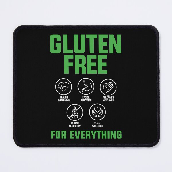 Item preview, "Gluten-free advantages" t shirt design Version B designed and sold by MyGluteesFree77.