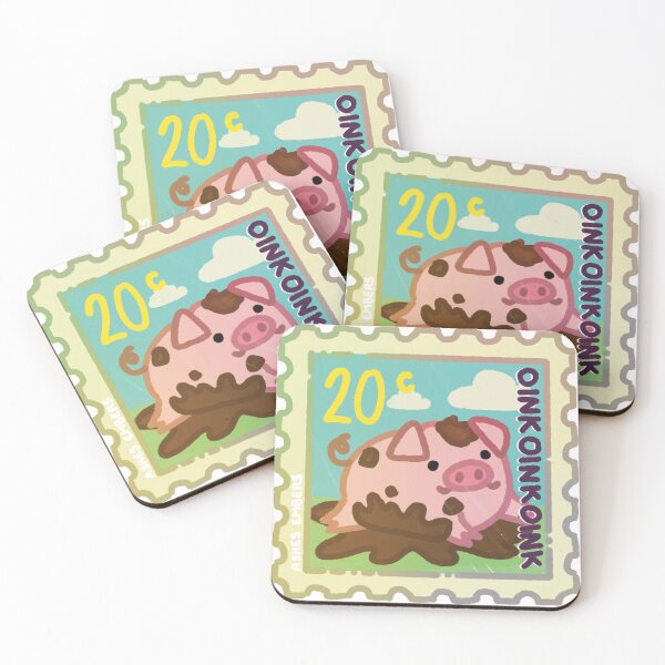 Item preview, Piggy Stamp designed and sold by ashesembers.