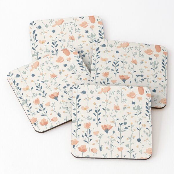 Item preview, Scandinavian Flowers pattern designed and sold by CoolPixels.